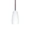 Besa Lighting Tao 10 Stem Pendant, Opal Matte, Bronze Finish, 1x9W LED 1TT-151207-LED-BR - alternate 1